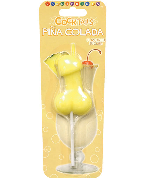 Candy Prints Cocktails Flavored Sucker - Pina Colada