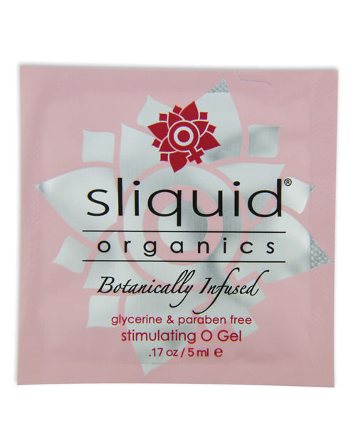 Sliquid NO ETA Sliquid Organics O Gel - .17 oz Pillow