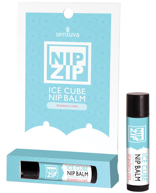 Nip Zip Sensuva Nip Zip Ice Cube Nip Balm - Strawberry Mint