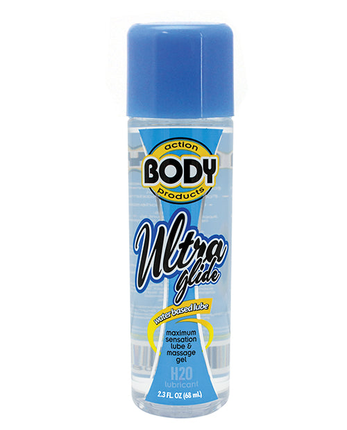 Body Action Body Action Ultra Glide Water Based Lubricant - 2.3 oz Bottle