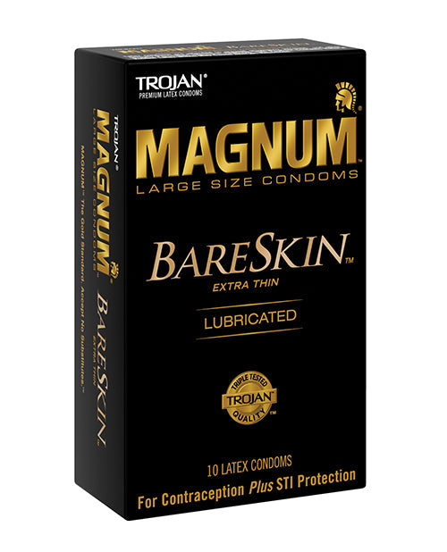 Trojan Trojan Magnum Bareskin Condoms - Box of 10