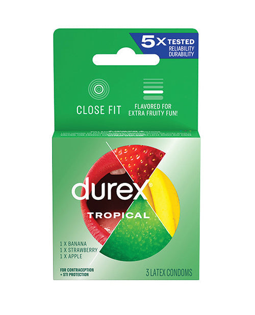 Durex Durex Tropical Flavors - Box of 3