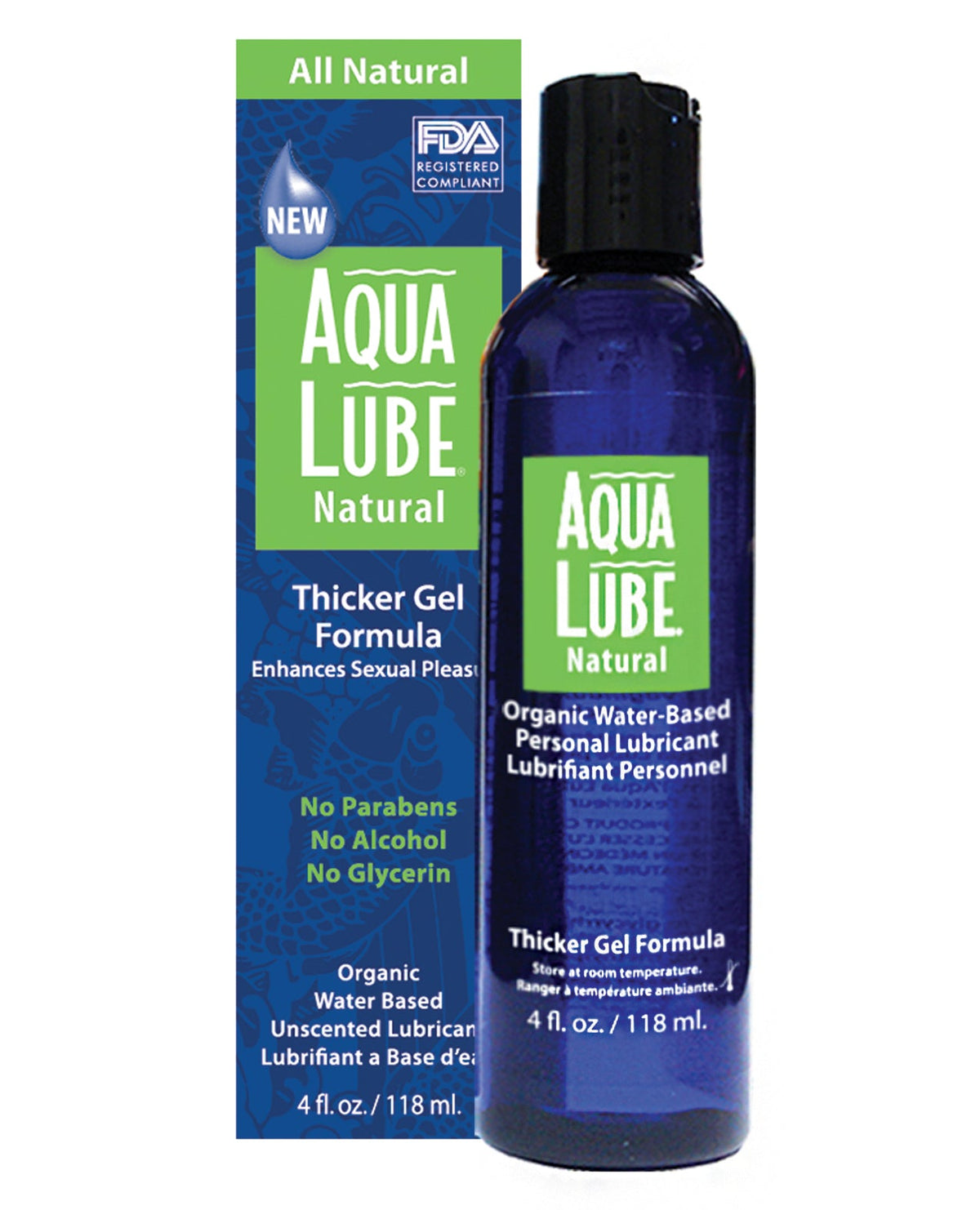 Aqua Lube Aqua Lube Natural - 4 oz Bottle