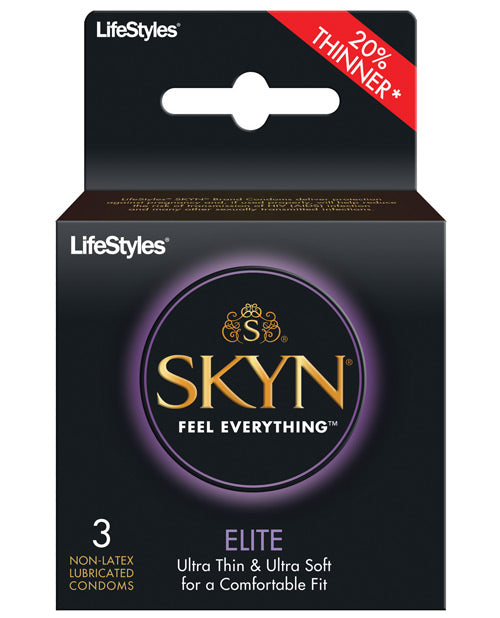 Lifestyles Lifestyles SKYN Elite Ultra Thin Condoms - Pack of 3
