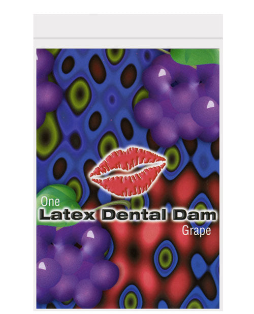 Latex Dental Dam Trust Dam Latex Dental Dam - Grape