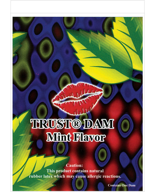 Latex Dental Dam Trust Dam Latex Dental Dam - Mint