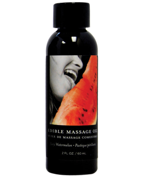 Earthly Body Earthly Body Edible Massage Oil - 2 oz Watermelon