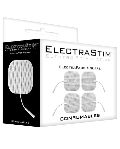 ElectraStim ElectraStim Accessory - Square Self Adhesive Pads (Pack of 4)