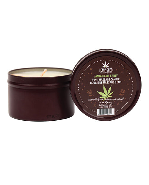 Earthly Body Earthly Body Summer 2024 3 in 1 Massage Candle - 6 oz Hippie Dippie