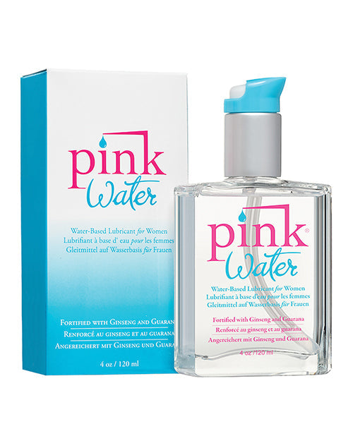 Pink Pink Water Based Lubricant - 4 oz Bottle w/Pump