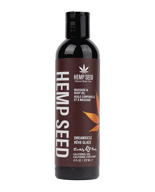 Earthly Body Earthly Body Massage & Body Oil - 8 oz Dreamsicle