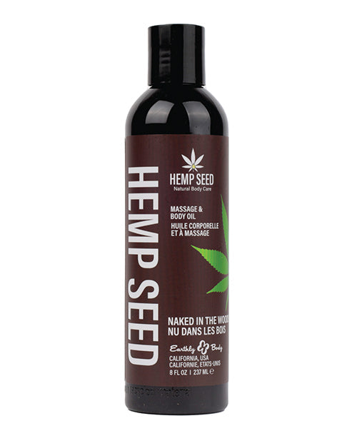 Earthly Body Earthly Body Massage & Body Oil - 8 oz Naked in the Woods