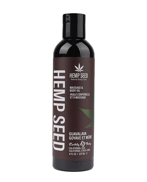 Earthly Body Earthly Body Massage & Body Oil - 8 oz Guavalava
