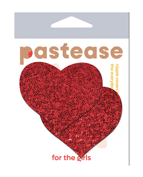 Pastease Pastease Glitter Heart - Red O/S