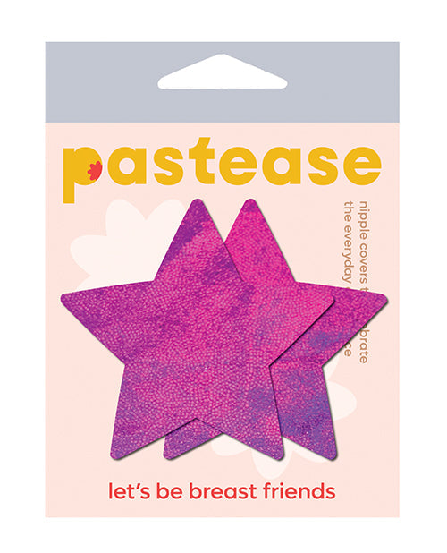 Pastease Pastease Hologram Star - Pink O/S