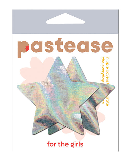Pastease Pastease Hologram Star - Silver O/S