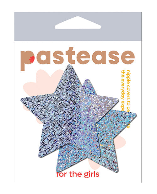 Pastease Pastease Glitter Star - Silver O/S