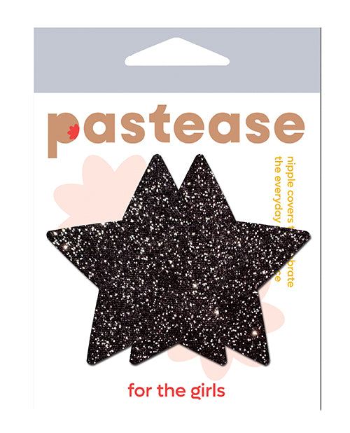 Pastease Pastease Glitter Star - Black O/S