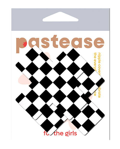 Pastease Pastease Checker Cross - Black/White O/S