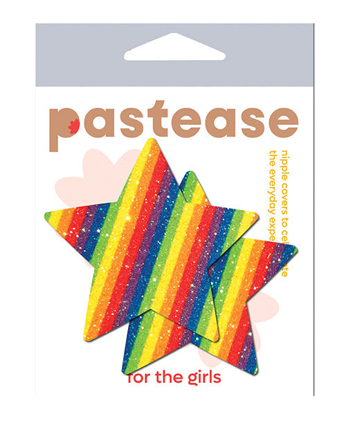 Pastease Pastease Glitter Star - Rainbow O/S