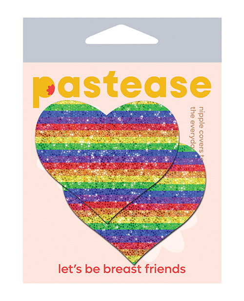 Pastease Pastease Premium Glitter Heart - Rainbow O/S