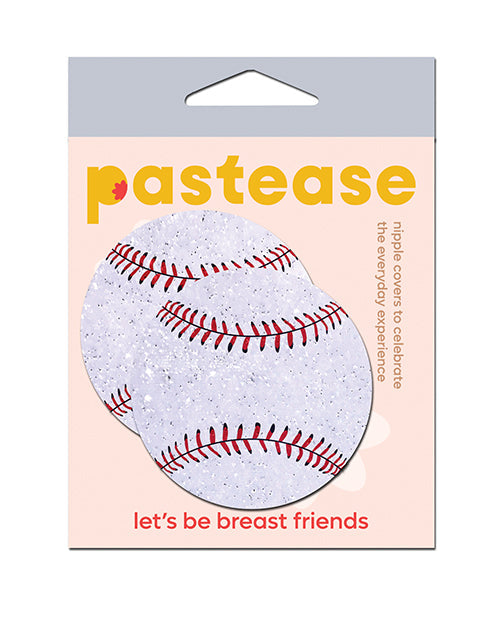 Pastease Pastease Premium Baseball Sparkly - White O/S