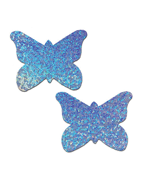 Pastease Pastease Premium Glitter Butterfly - Blue O/S
