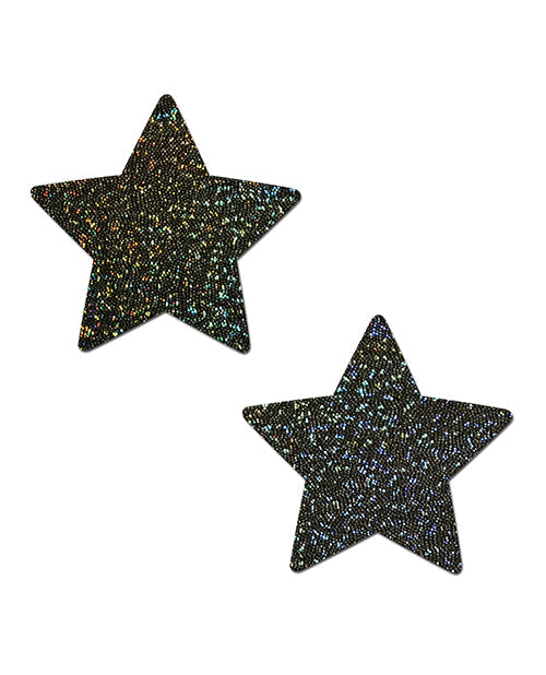 Pastease Pastease Premium Glitter Star - Black O/S