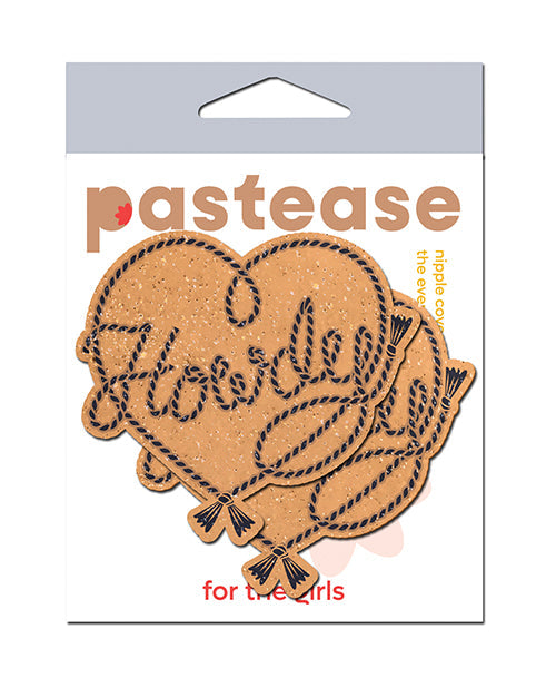 Pastease Pastease Howdy Rope Heart - Tan O/S