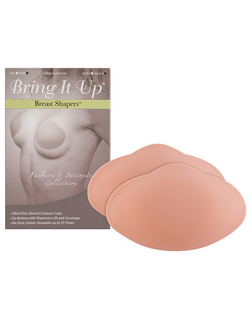 Bring it Up Bring it Up Breast Shapers - Nude C/D Cup 25 or More Uses