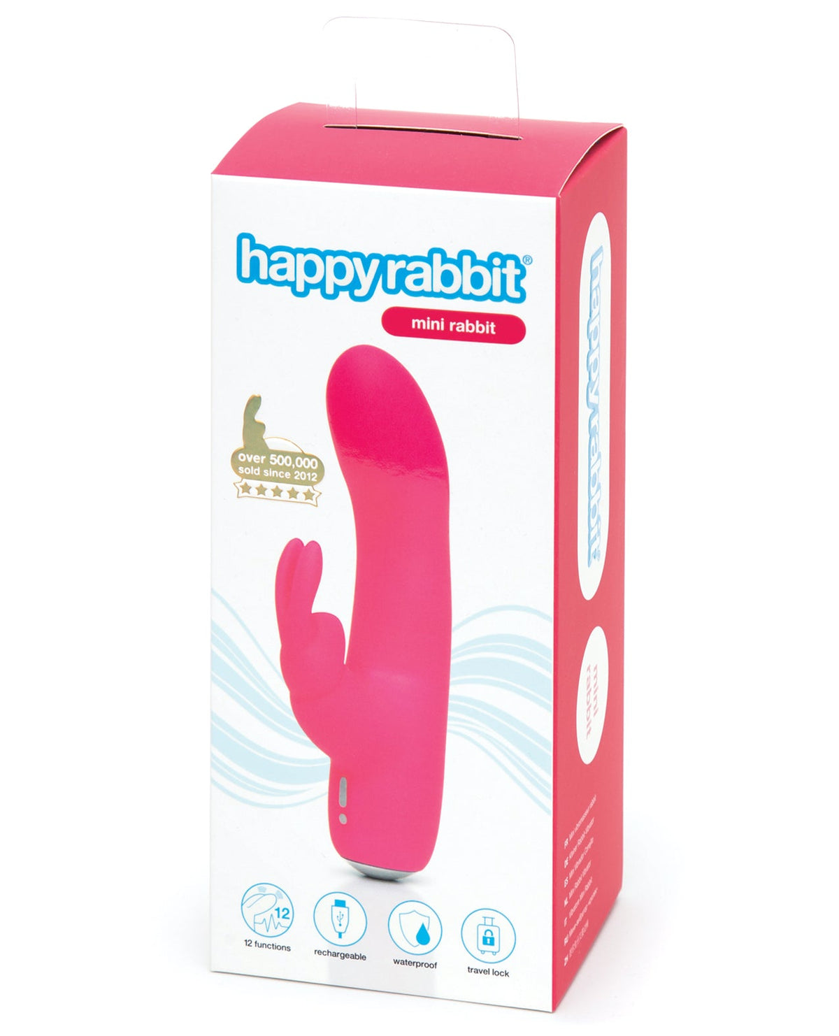 Happy Rabbit Happy Rabbit Mini Rabbit Rechargeable - Pink