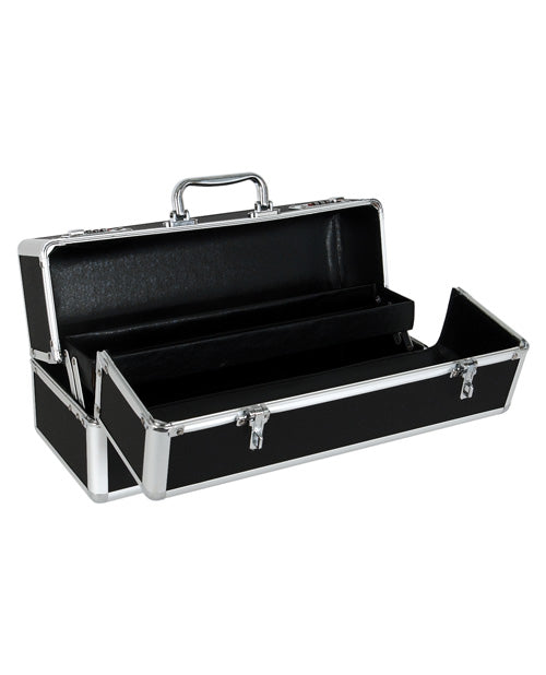 No Brand Large Lockable Vibrator Case - Black