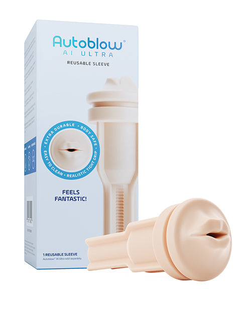Autoblow Autoblow AI Ultra Mouth Sleeve - Beige