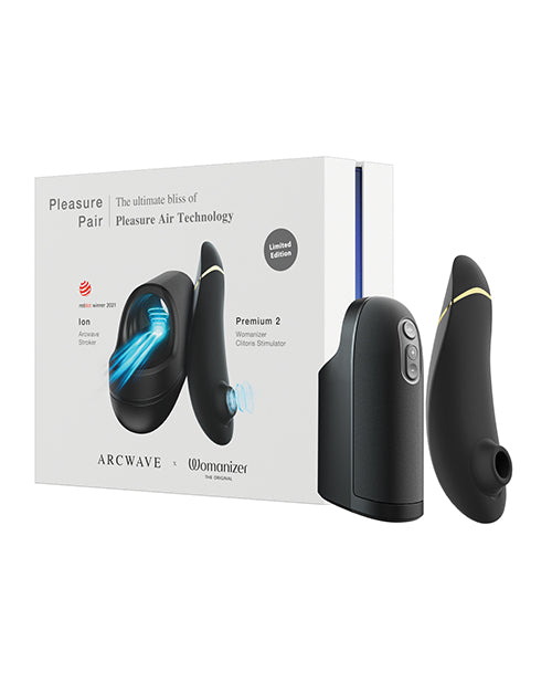 Arcwave Arcwave Ion / Womanizer Premium 2 Pleasure Pair - Black
