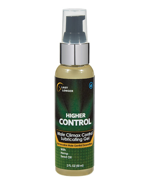 High Control Higher Control Climax Control Gel for Men w/Hemp Seed Oil - 2 oz