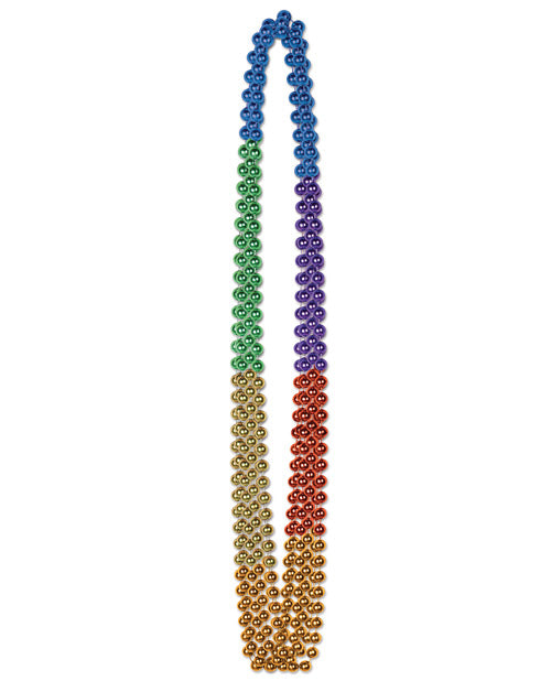 Beistle Rainbow Beads - Pack of 6
