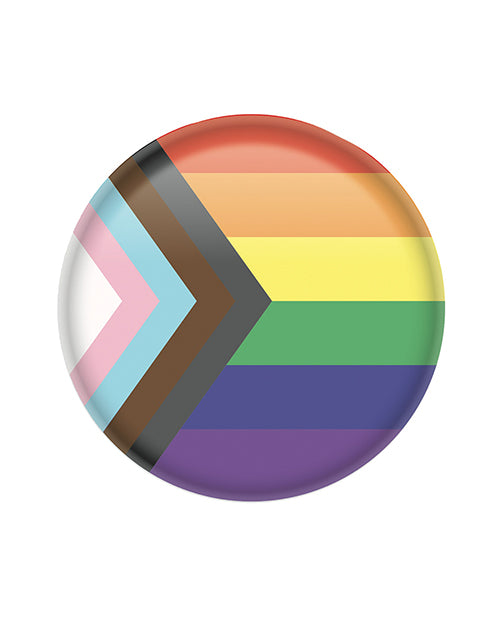 Beistle Pride Flag Button