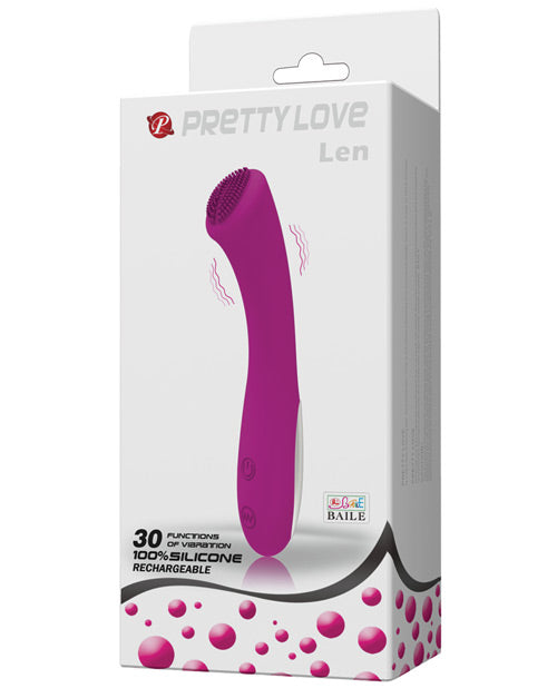Pretty Love Pretty Love Len Rechargeable Wand 30 Functions - Purple