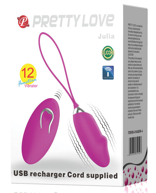 Pretty Love Pretty Love Julia Egg Vibe - Fuchsia