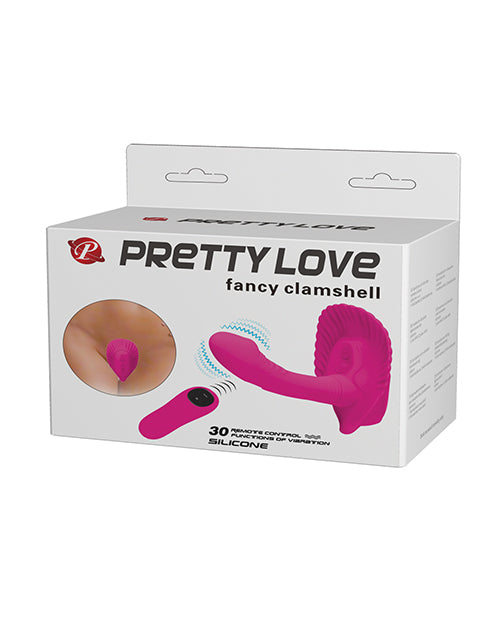 Pretty Love Pretty Love Fancy Remote Control Clamshell 30 Functions - Fuchsia
