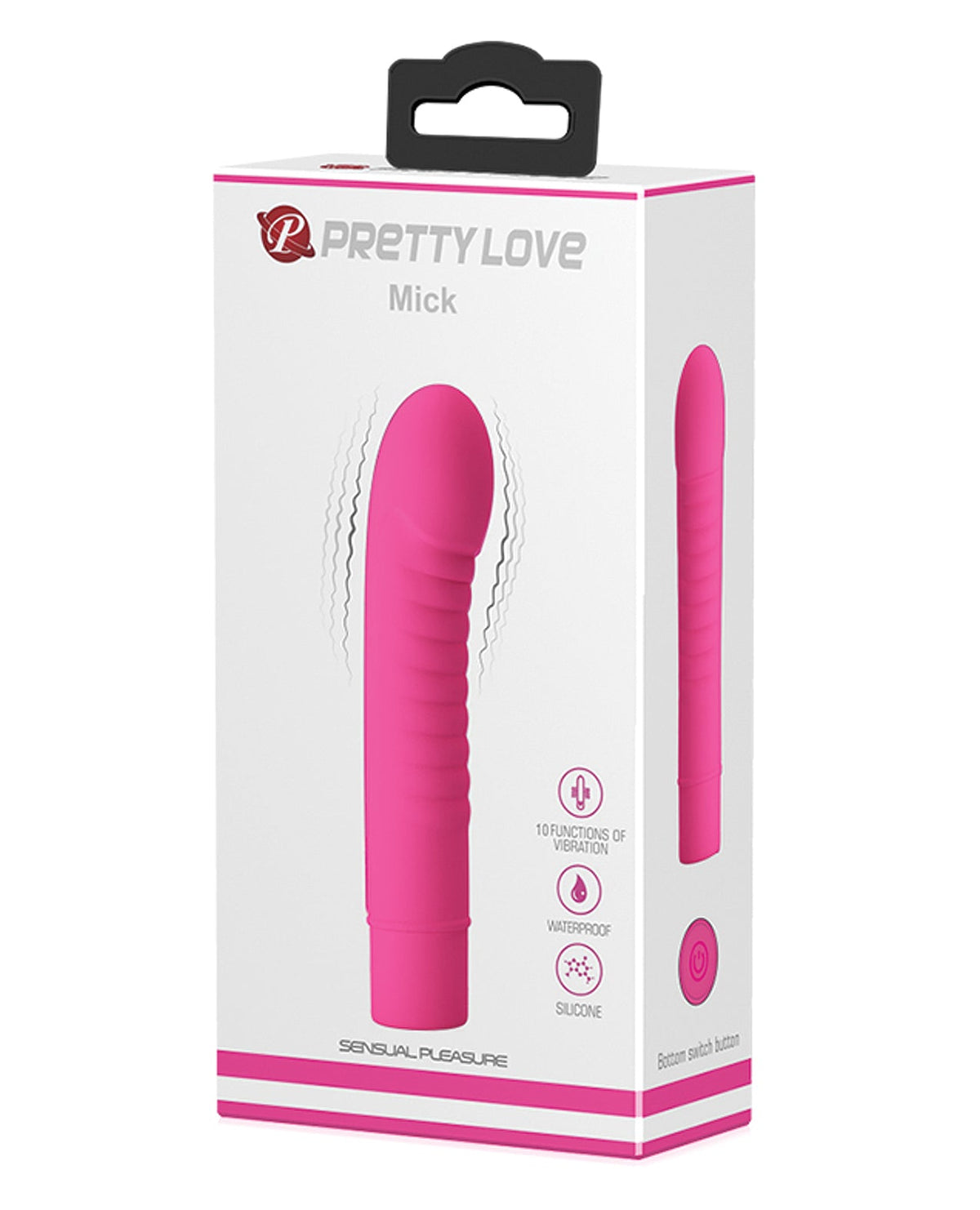 Pretty Love Pretty Love Mick 10 Function Vibrator - Fuchsia