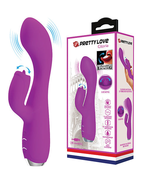Pretty Love Pretty Love Gloria Licking Rabbit - Fuchsia