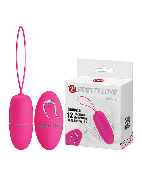 Pretty Love Pretty Love Selkie Battery Powered Egg Vibe - Fuchsia