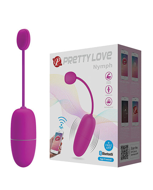Pretty Love Pretty Love Nymph App-Enabled Vibrating Egg - Fuchsia