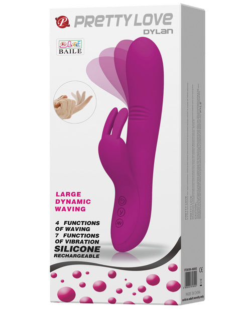 Pretty Love Pretty Love Dylan Bunny Ears Come Hither Rabbit 11 Functions - Fuchsia