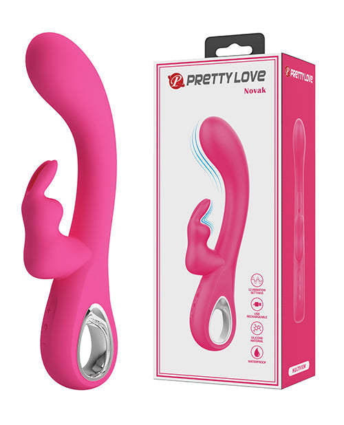 Pretty And Pink Pretty Love Novak Handle Rabbit w/Bunny - Pink