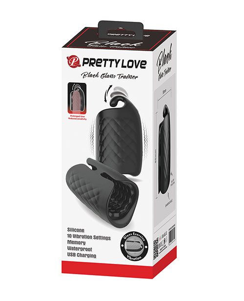 Pretty Love Pretty Love Vibrating Glans Trainer - Black