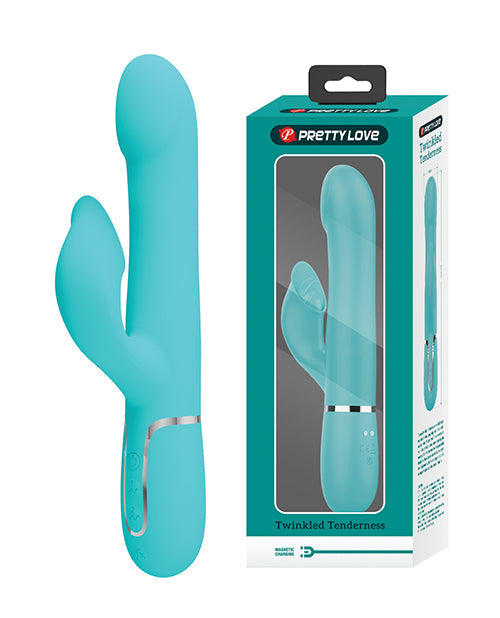 Pretty Love Pretty Love Twinkled Tenderness Falin Rolling Ball Rabbit - Aqua