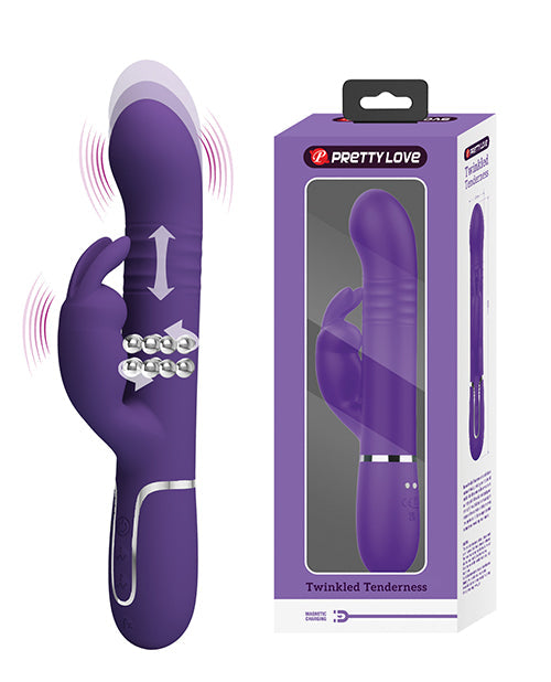 Pretty Love Pretty Love Twinkled Tenderness Coale Thrusting Rabbit - Purple