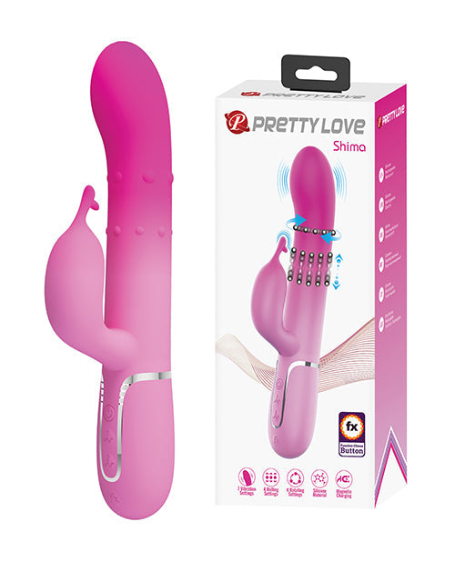Pretty Love Pretty Love Shima Vertical & Horizontal Beads Rabbit - Pink